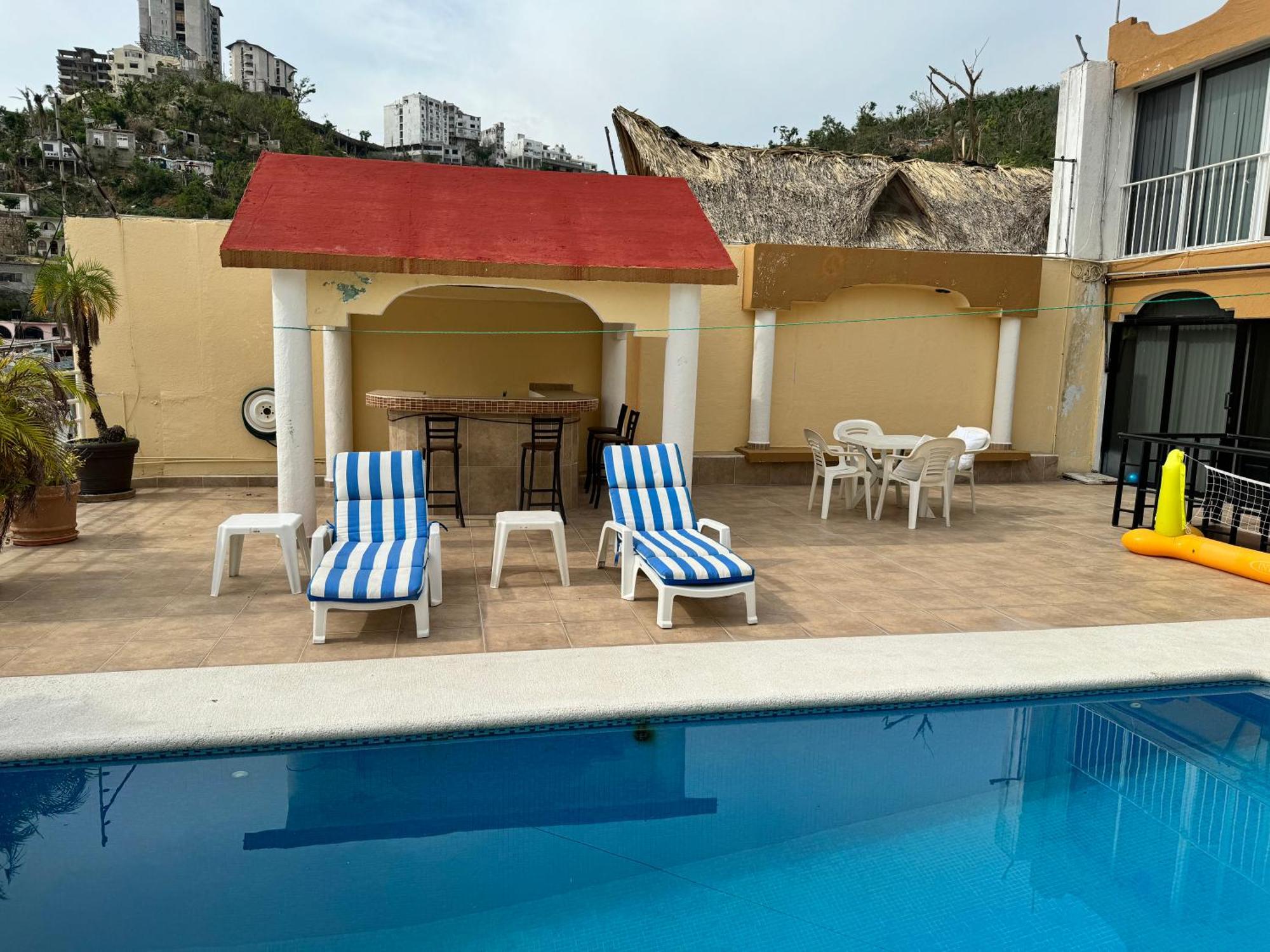 아카풀코 Blue Coast With Pool And Ocean View 10 To 35 P 빌라 외부 사진